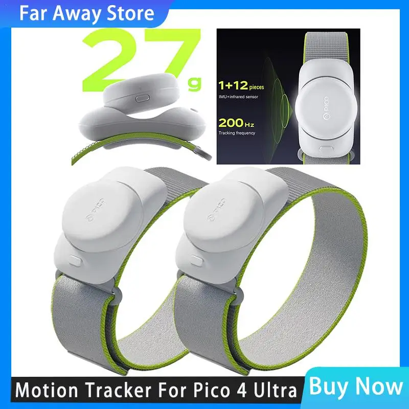 

Motion Tracker For Pico 4 Full Body Motion Tracking For PICO 4 Ultra/PICO 4 Pro/4/Neo 3 Support PC VR Motion Games