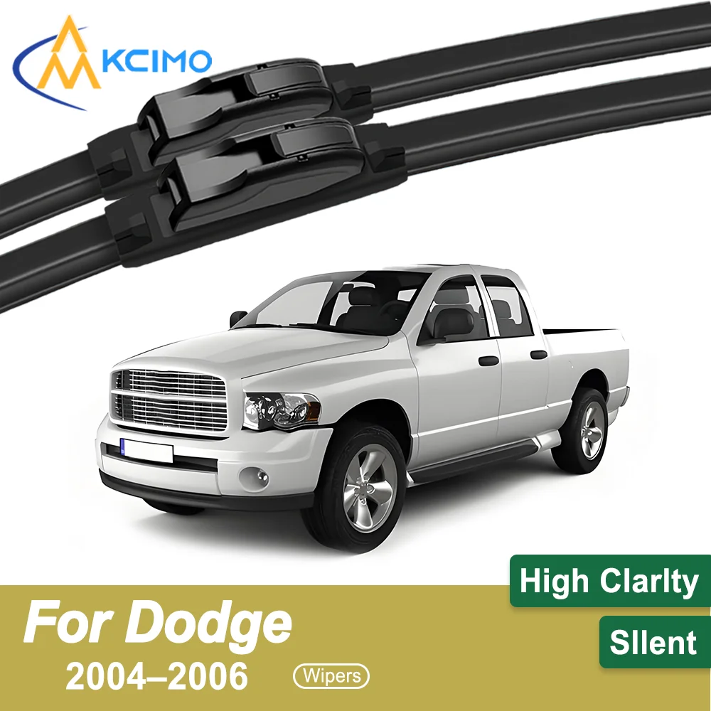 

2-Pack Superior Wiper Blades for Dodge Ram SRT-10 2004–2006 All-Season Durable Quiet Wiping Uninterrupted Visibility