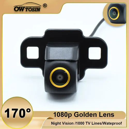 Cámara de visión trasera para coche, lente dorada AHD 1080P, 170 °, Monitor de marcha atrás para Toyota RAV4, RAV 4 V, XA50, 2019, 2020, 2021, 2022