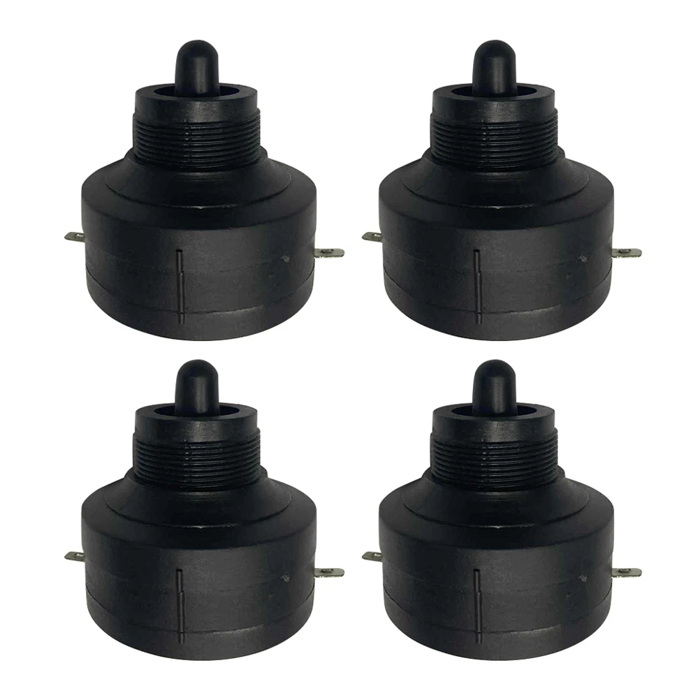 

4PCS Piezoelectric Speaker Tweeters Horn for Car Tweeter Speakers Practical Tweeter Horn For Car Long Use Plastic