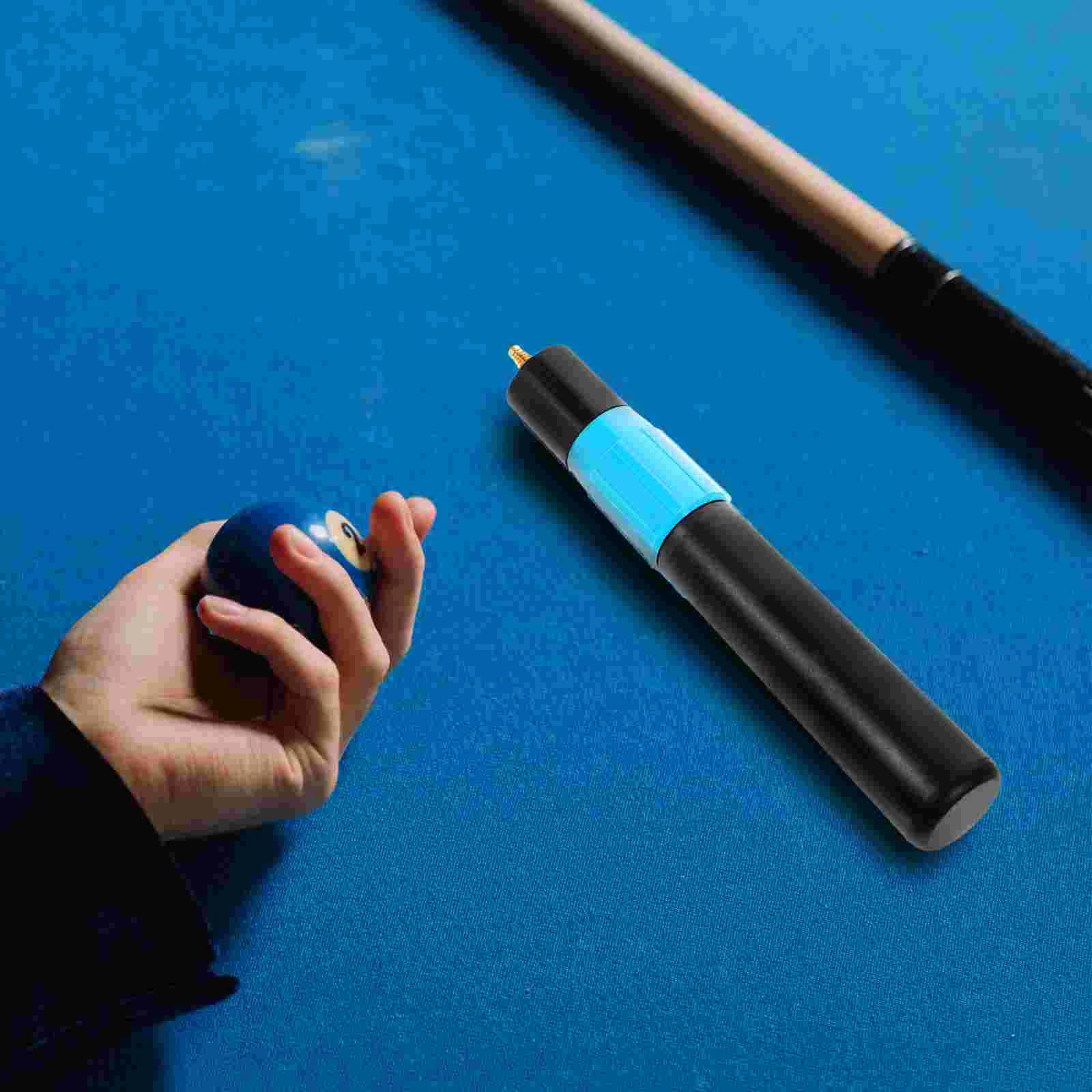 Pool Cue Extender Billiard Butt Grips Accessory Plastic Extension Rod Accessories Prolong Stick Shaft