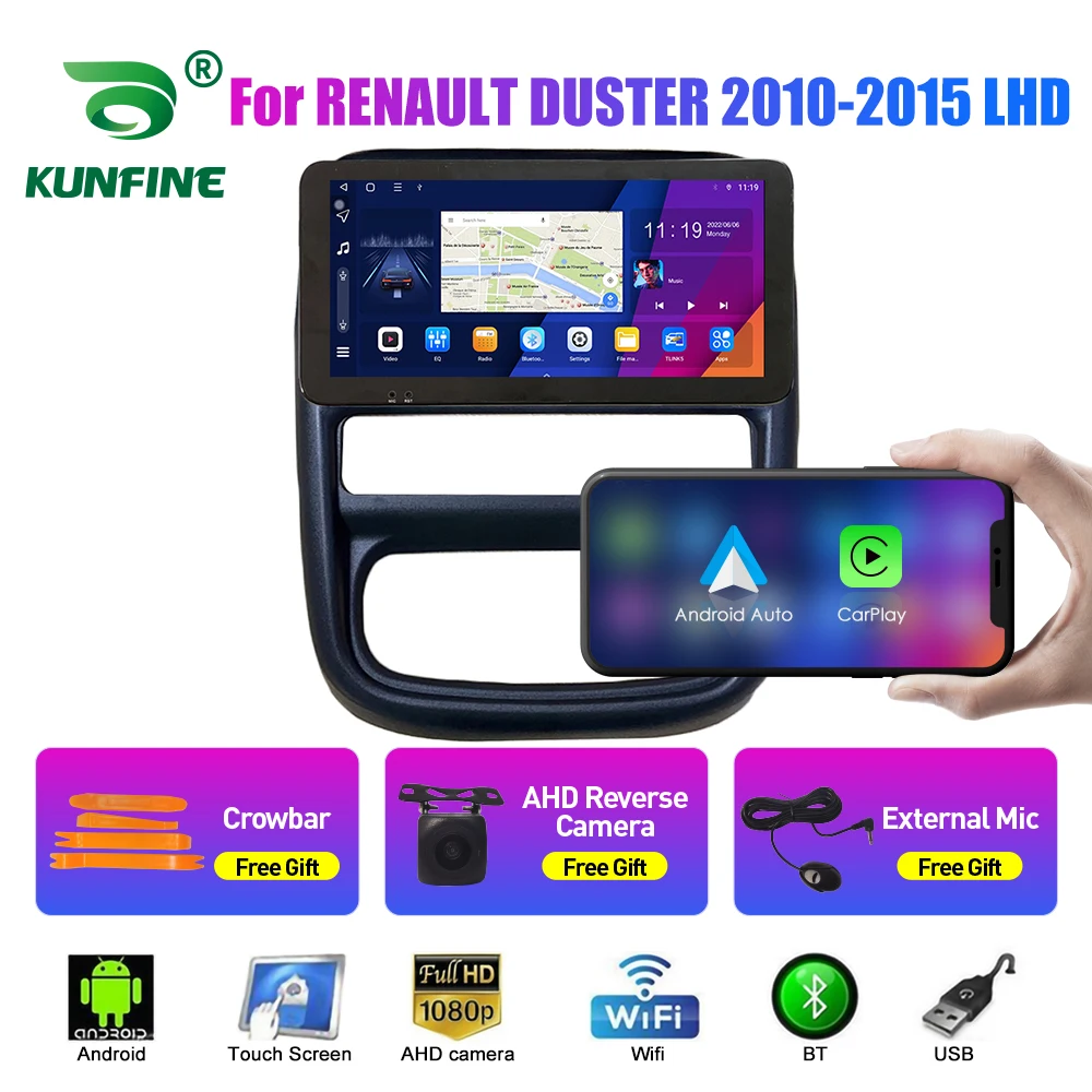 

Автомобильное радио для RENAULT DUSTER 2010-2015, восьмиядерный Android, автомобильный DVD, GPS-навигация, автомобильное стереоустройство, головное устройство Carplay, Android Auto