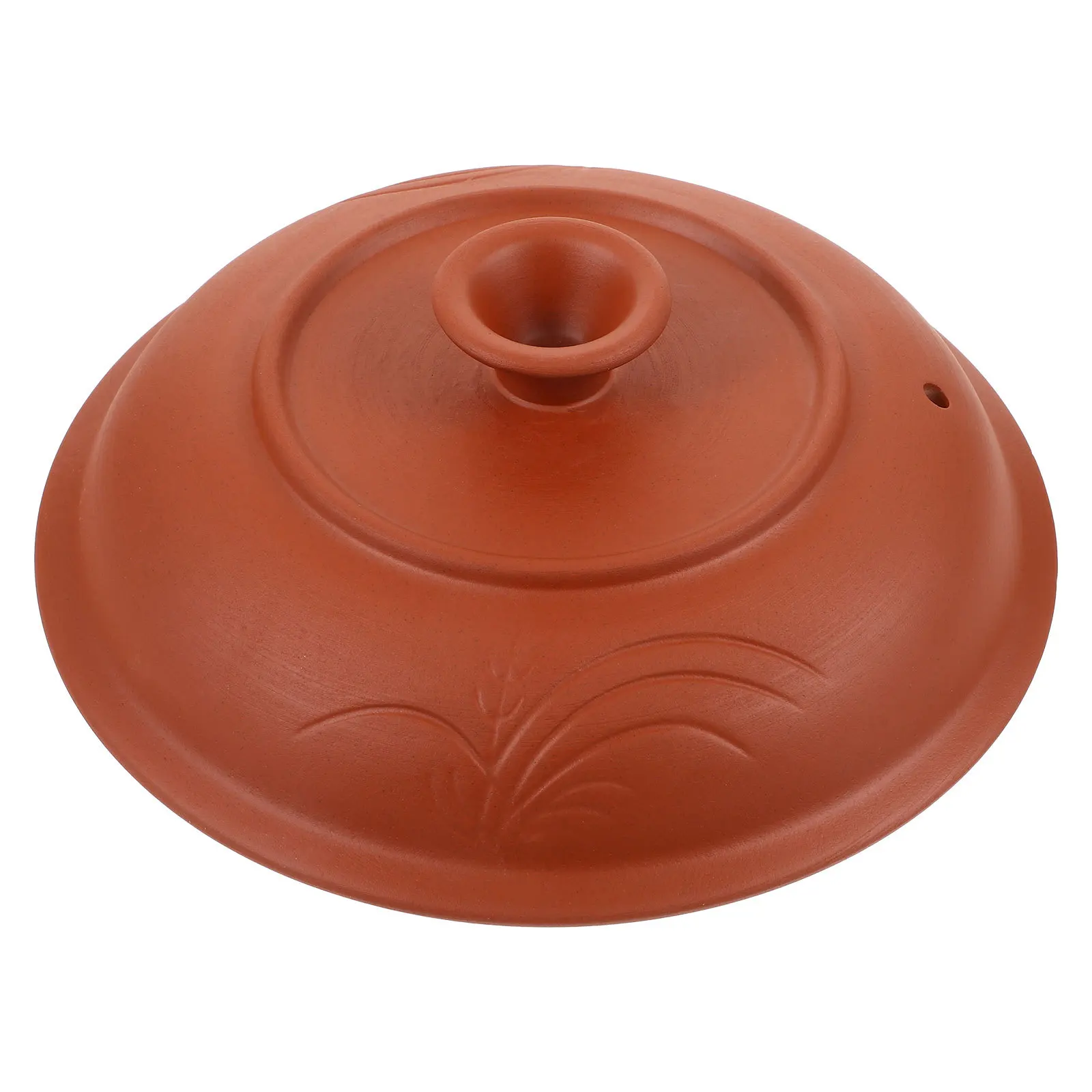 

Electric Stewpot Ceramic Lid Replacement Casseroles Ceramic Cover with Vent Hole Multipurpose Stew Pot Lid Kitchen Cooking Pot