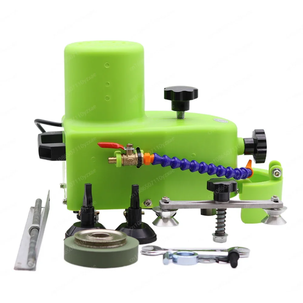 Portable Glass Edge Grinder 110V/220V Stone Grinding Machine Small Straight Edge Round Edge Hypotenuse Tile Edging Machine