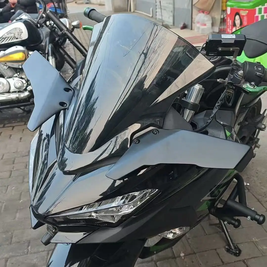 

For Kawasaki Ninja ZX-6R motorcycle air deflector wing upper wing aerodynamic modification ZX-6R side wing fairing accessories