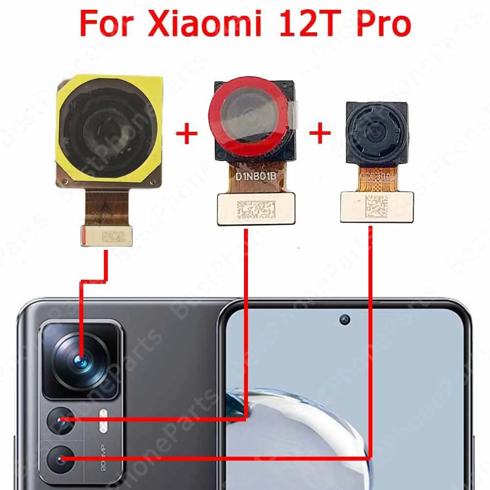 Rear Back Camera For Xiaomi Mi 12T Pro Xiaomi12T Xiaomi12TPro