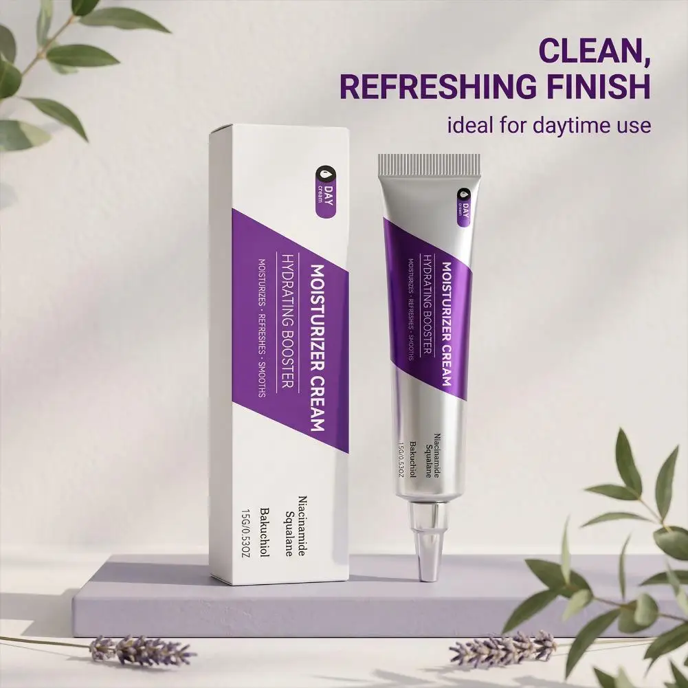 Niacinamide Moisturizer Cream,Hydrating Booster Facial Cream with Squalane & Bakuchiol,Nourishing & Smoothing Skin for All Skin