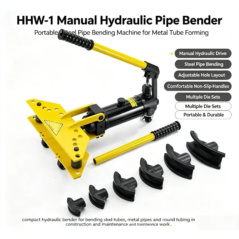 SWG-1Cheap Price Manual Hydraulic Steel Pipe Bender