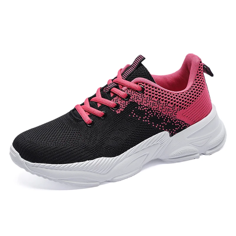 Zapatos informales ligeros de suela suave para mujer, zapatillas deportivas transpirables para exteriores, para correr, talla grande 35-42