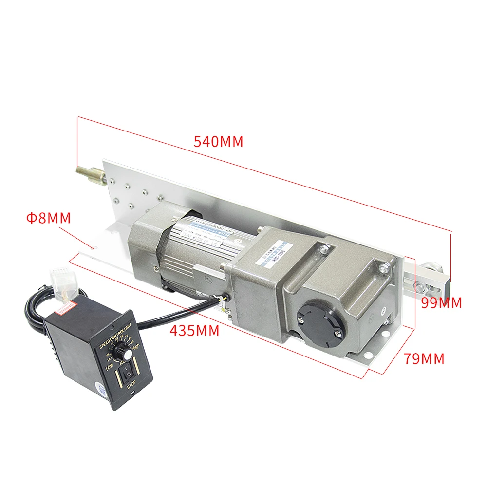

110V/220V Reciprocating Motor | 120W Electric Actuator with 50-160mm Adjustable Stroke