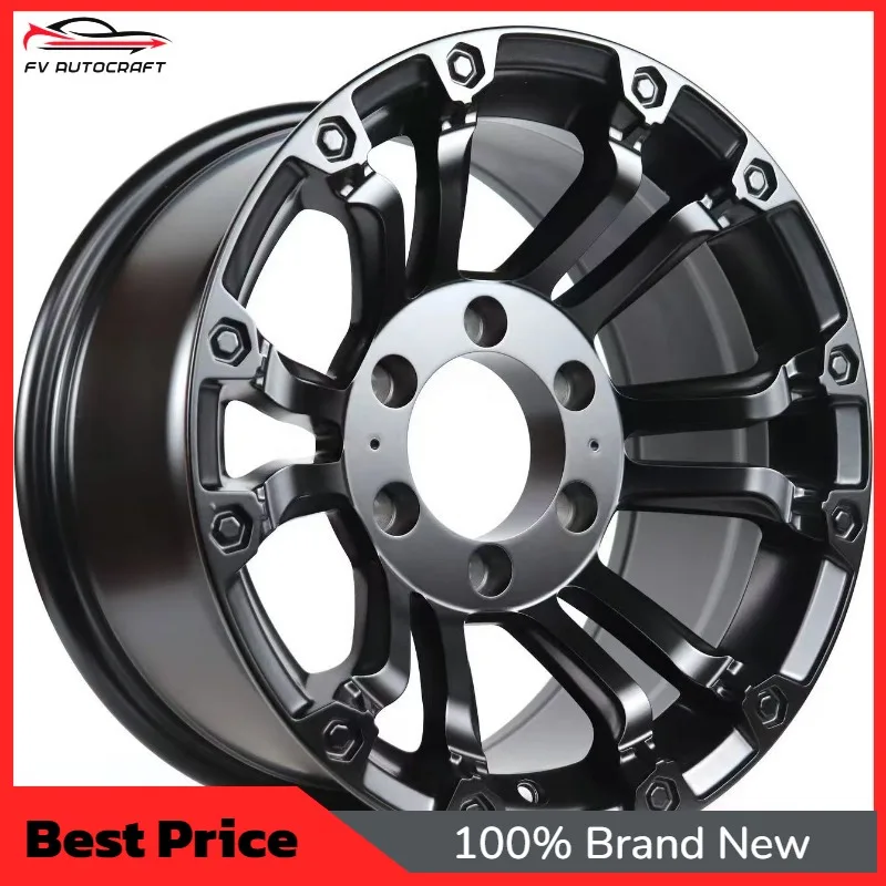 【2026】HZR Factory-made Custom 4x4 Pickup Truck Wheel Hubs-Forged Aluminum Alloy High-Strength Deep Dish New 6x108 19 Inch Univer