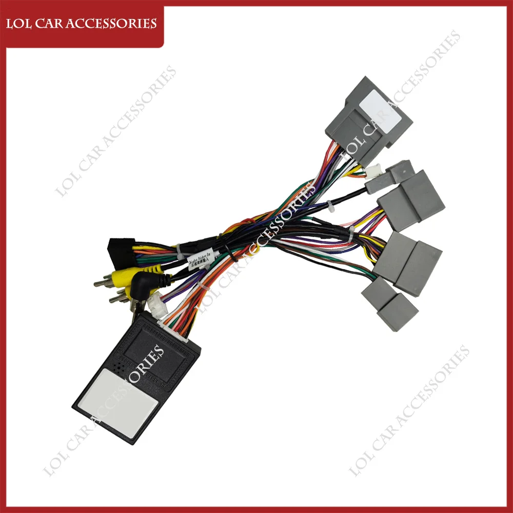 

Power Cable Canbus 16 PIN For Honda CRV 2.4L HR-V HRV XRV Car Audio Radio Android Player Wiring Harness