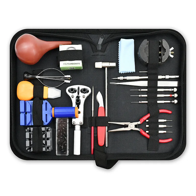 Universal Watch Repair Tool Set with Ears/Claws/Magnifier Ultra Full Accessories Suitable for Watch Clocks and Digital Products