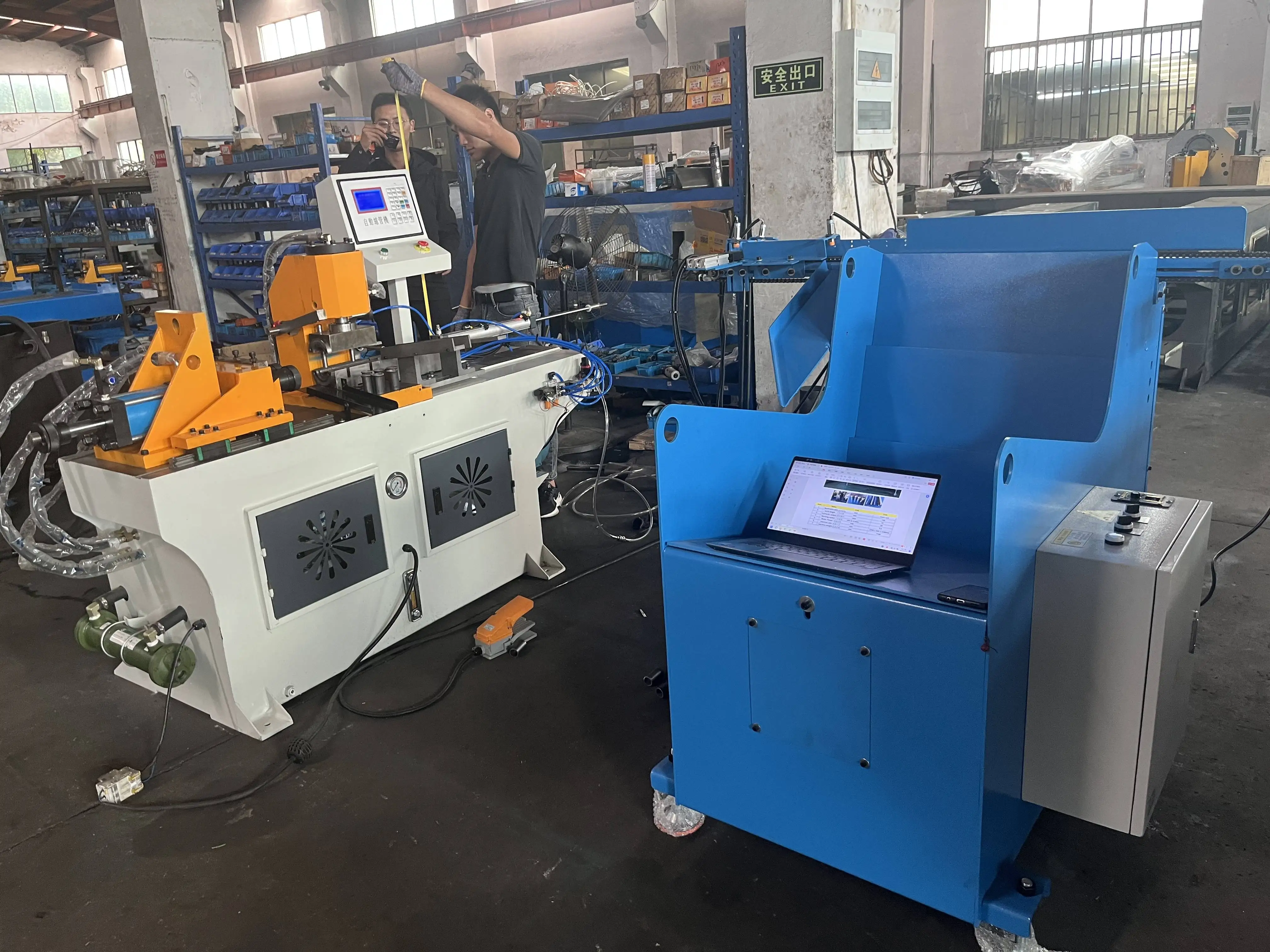 TM 60 High-Precision Automatic Feeding Pipe End Forming Machine Labor-Saving Tube End Machine