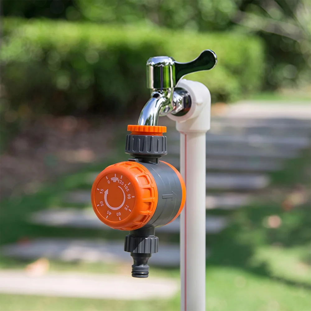 Automatischer Gartenbewässerungs-Controller Intelligenter Mechanischer Täglicher Wassertimer für Außenschlauch Tropf- und Sprinkleranlagen – Detail 1