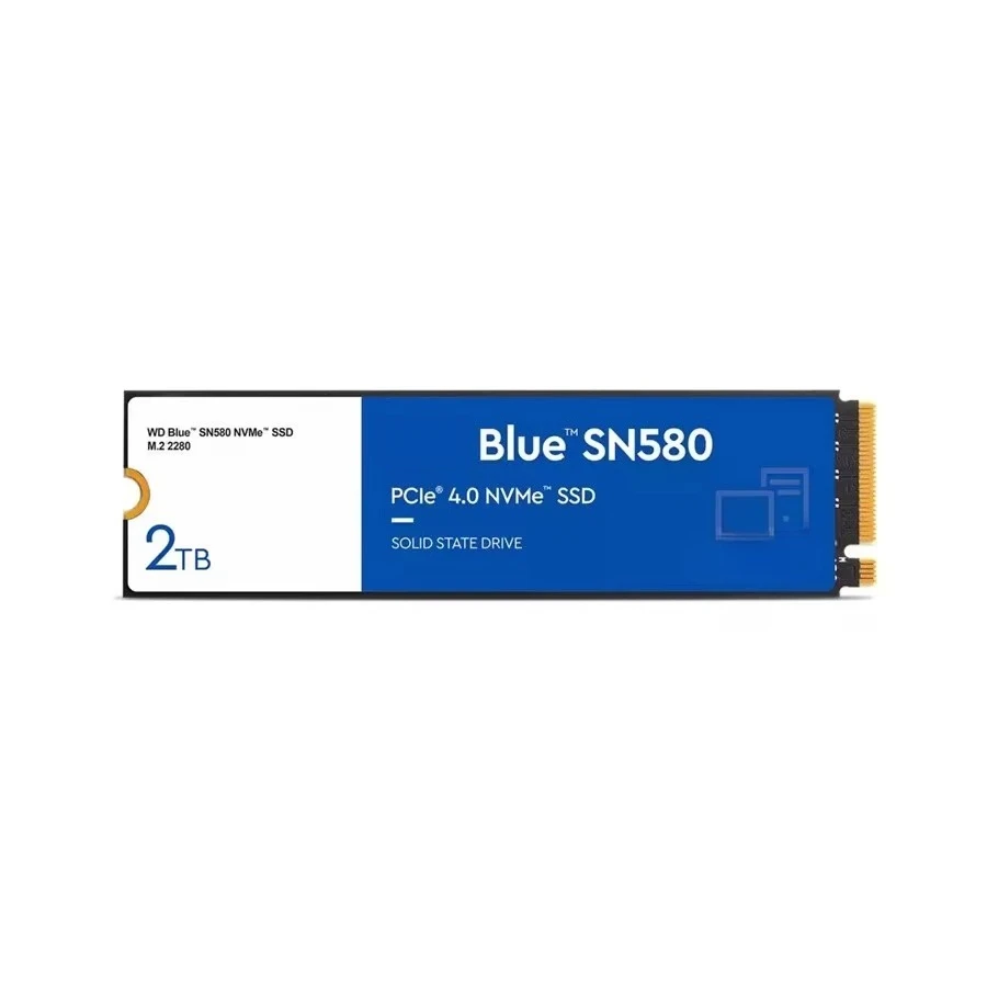 Disco rigido interno a stato solido blu SN580 NVMe SSD da 500 GB 1 TB M.2 per laptop e desktop