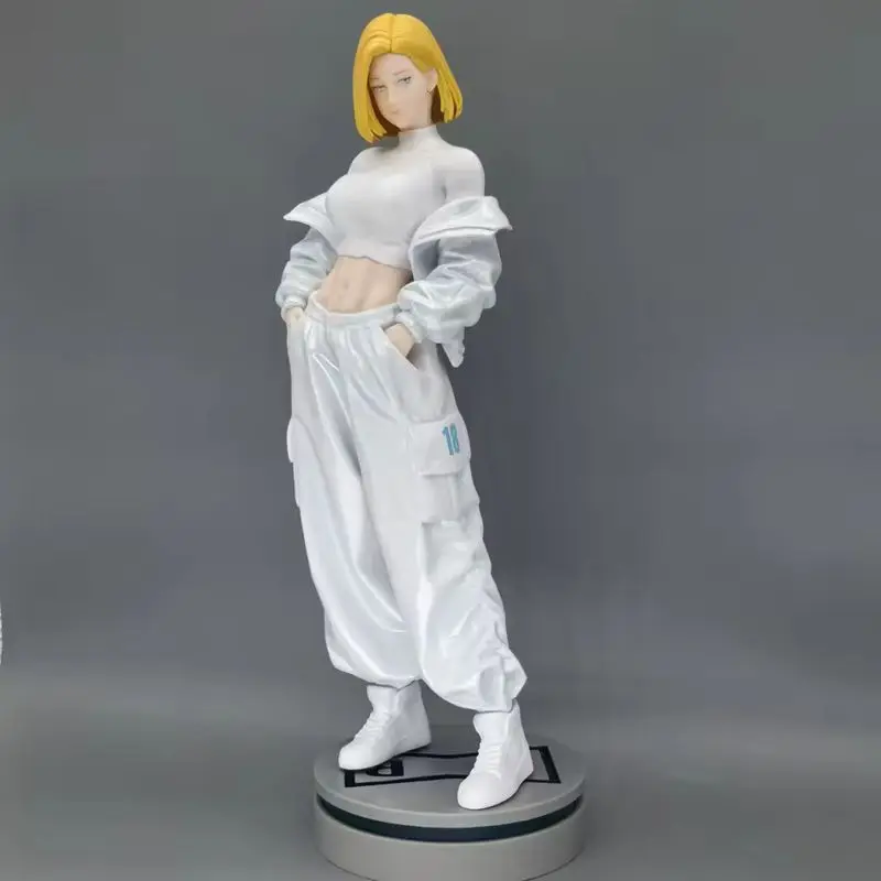 

Dragon Ball Z DBZ Figure Android 18 Lazuli 29cm Anime Girl PVC Action Figure Toy Statue Adult Collectible Model Doll Gift
