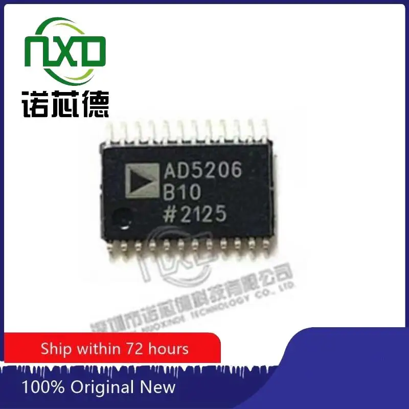 

10 шт./лот AD5206BRUZ10 TSSOP24 новая и оригинальная интегральная схема IC чип компонент электроника профессиональное соответствие спецификации