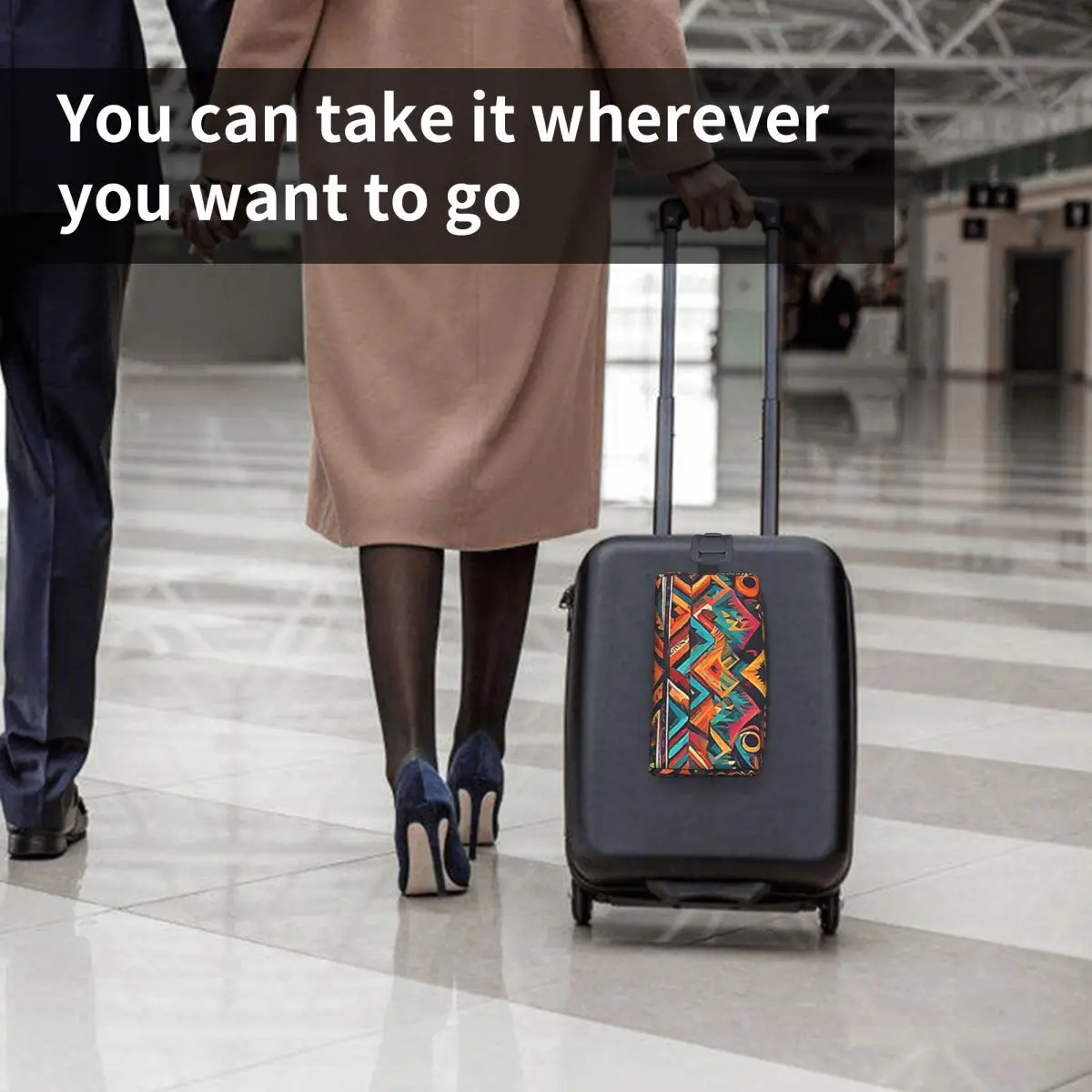 رسمت الأصلي القبلية أنماط حقيبة مستحضرات تجميل منظم مستحضرات التجميل تخزين Dopp عدة أدوات الزينة حقيبة مستحضرات التجميل مقلمة