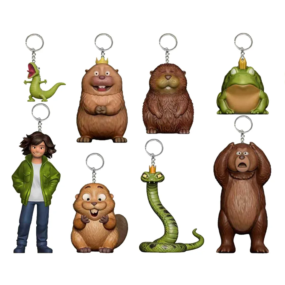 Série de boîtes mystères Beaver Transformation Plan 24, Porte-clés, Décoration de sac à dos, Figurines, Cadeau d'anniversaire