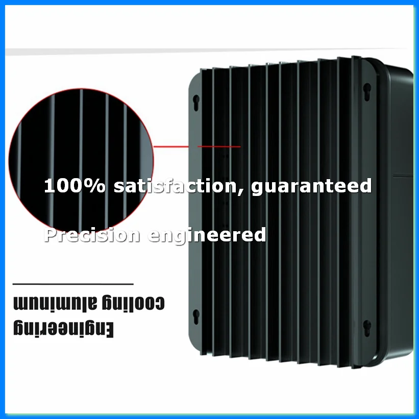 

60A MPPT Solar Charge Controller 12V 24V Auto Adapting Lead Acid Lithium Battery Charging Controller for Solar Panel-A23R