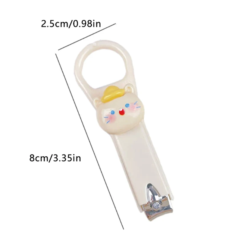 Cute Cartoon Nail Clippers Convenient Portable Student Home Nail Clippers Stainless Steel Nail Clippers Manicure Tools