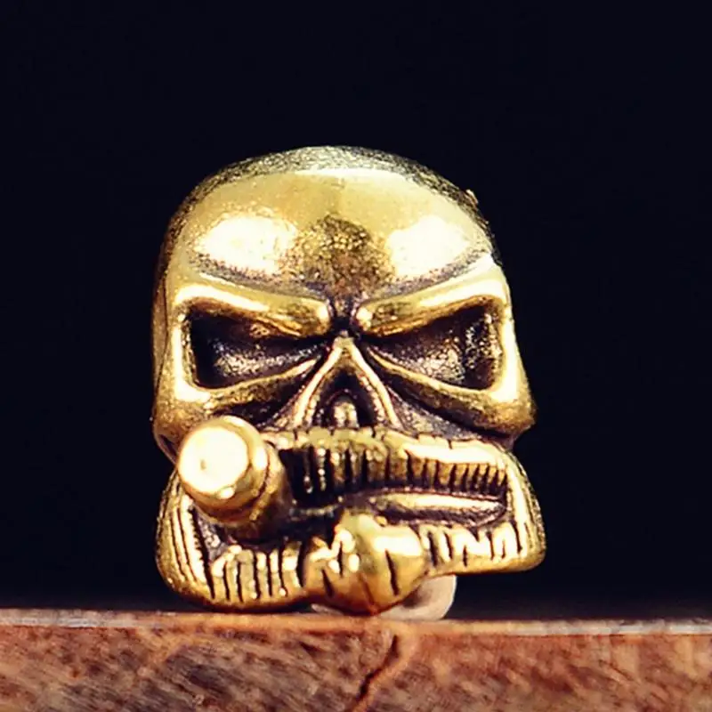 2026 New Skull Pendant for Rope Braiding and Unique Accessory Making Paracord Bead