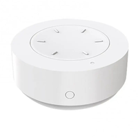 ABSE-Tuya Zigbee Smart Knob Button Scene Switch Wireless Random Sticker Smart Home Dimming Scene Switch Easy To Use