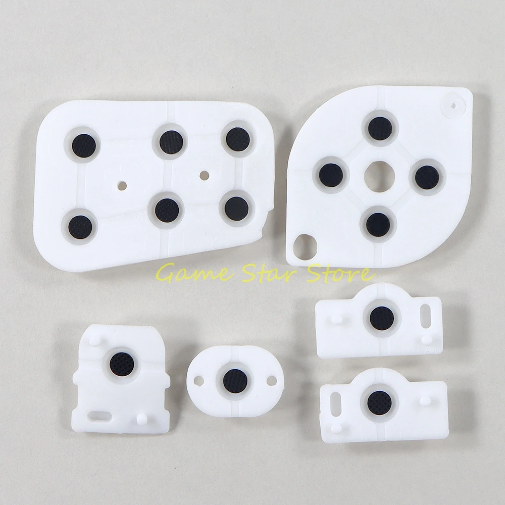 1set Replacement Silicone Rubber Pad Buttons for Nintendo N64 Controller Joy Pad Conductive Button