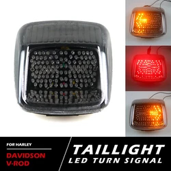 Motorcycle LED Turn Signal Tail Light Taillight Brake Light For Harley Davidson V Rod Modified Accessories