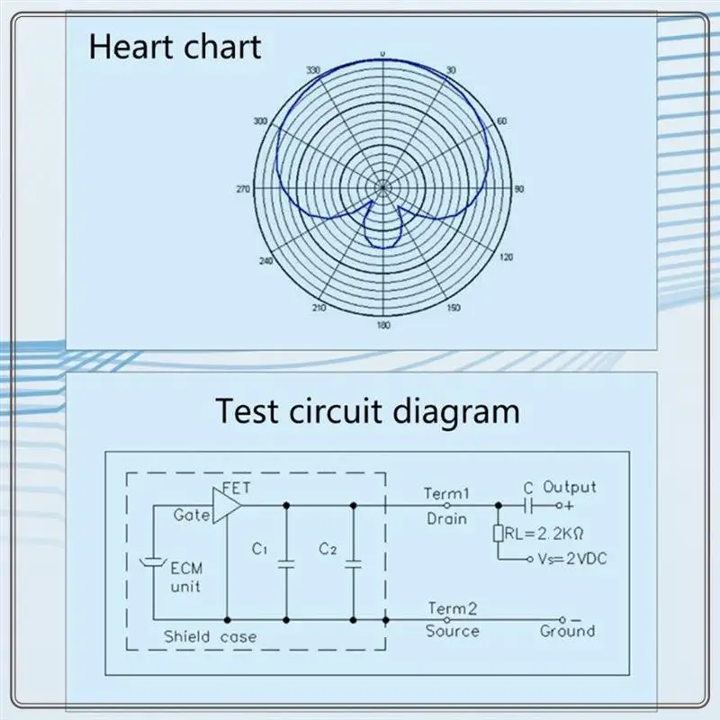 لاقط مسافة طويلة موثوقة، لاقط ميكروفون، استجابة واسعة التردد، لاقط ميكروفون، حساسية عالية، مسافة لاقط طويلة، لاقط ميكروفون Wid