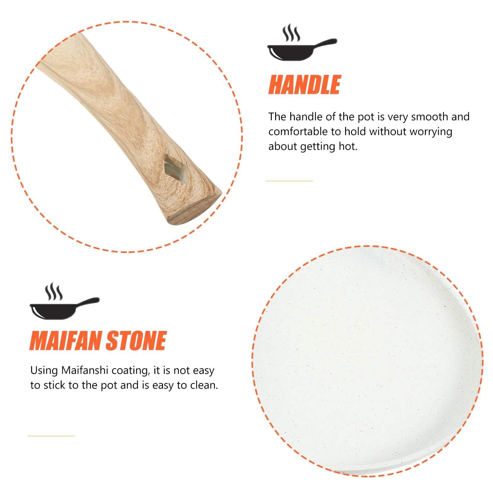 

Универсальная антипригарная сковорода для жарки яиц, стейков, омлетов, с быстрым отсоединением, простым в уходе, антипригарным покрытием