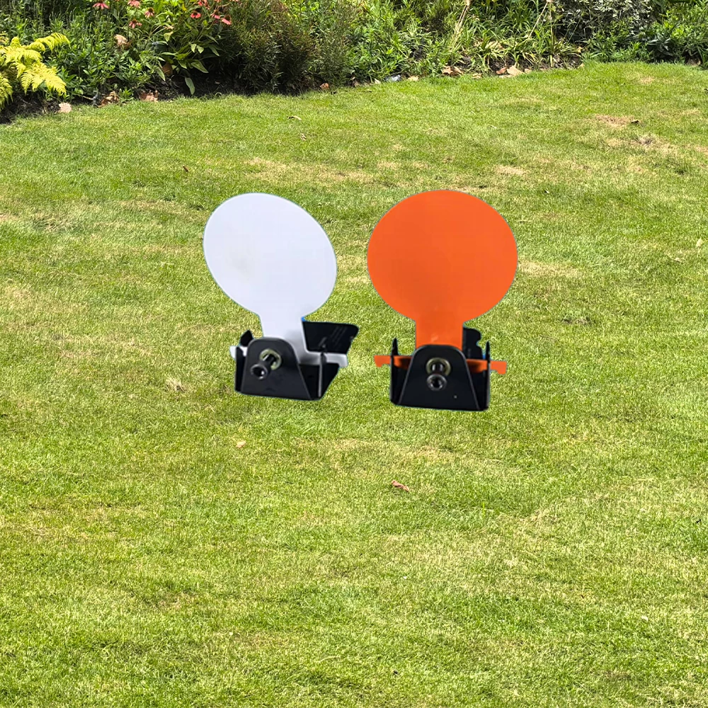 3-inch Mini Up-Down Metal Shooting Practice Target Manual Reset Gun Training Equipment