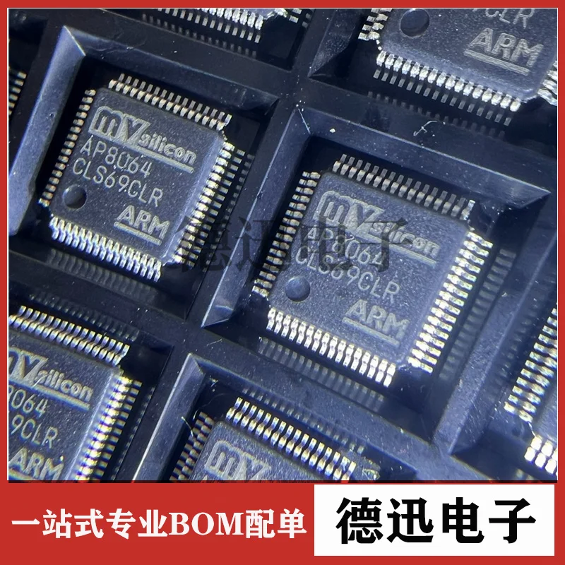 

Новый оригинальный аудиопроцессор Bluetooth AP8064 LQFP-64 IC