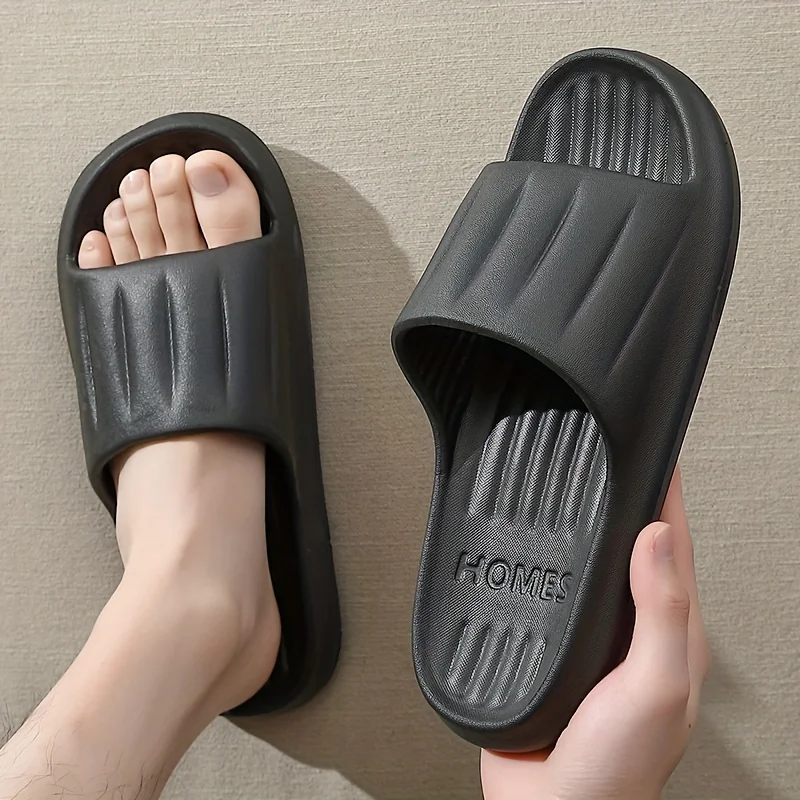 Plus Size 48-49 Outdoor Summer Men Women Flat Slippers Home Couple Non-slip Bath Soft Flip Flops Sandals Slides Boy Couple Shoes