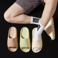 Coconut Thick Heel Slippers Unisex Outdoor Yeezy Sandals Comfortable EVA Material Ladies Slippers Popular Couple Slippers