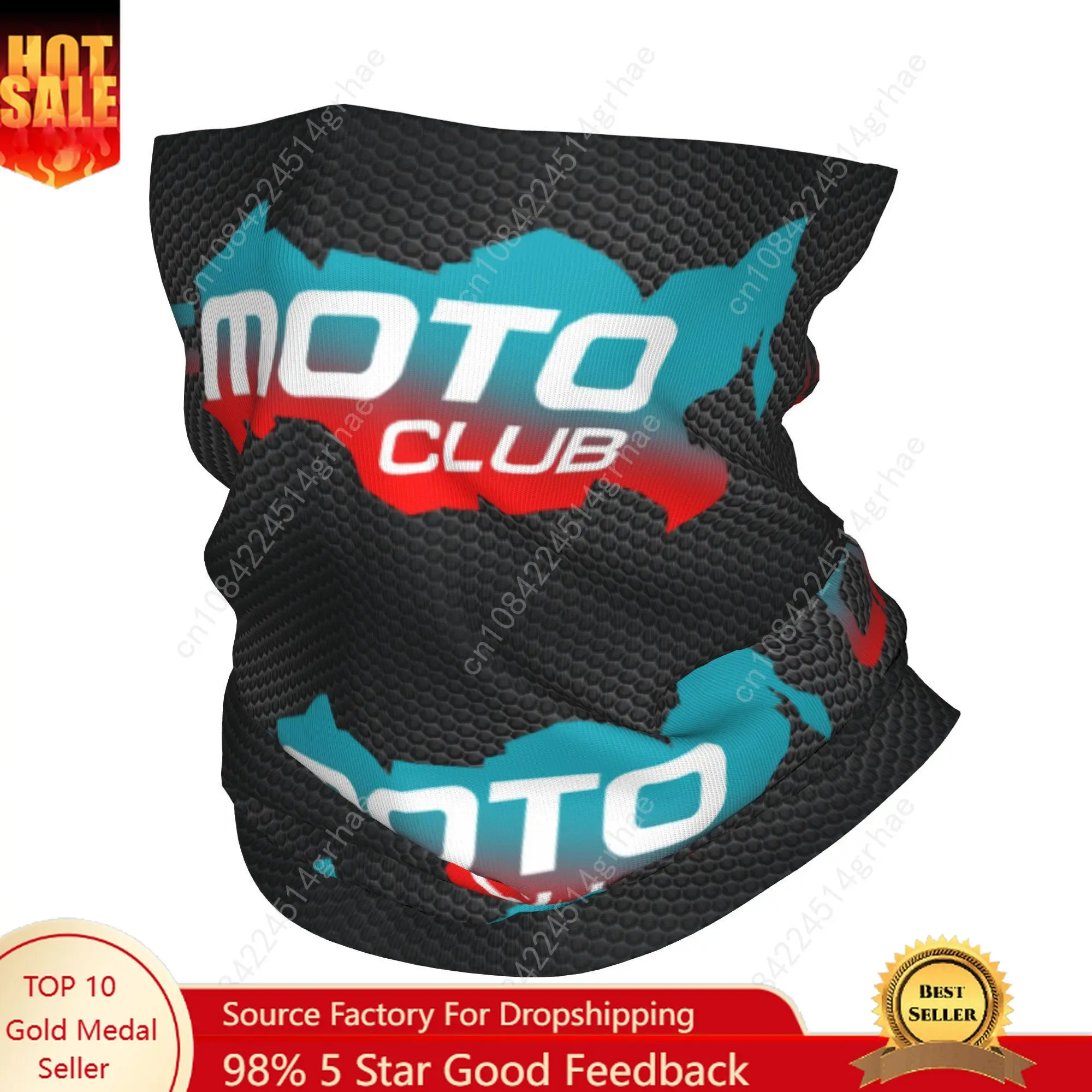 

Custom C-CFMotoes Motorcycle Neck Gaiter Women Men UV Face Shield Winter Bandana Scarf for Ski