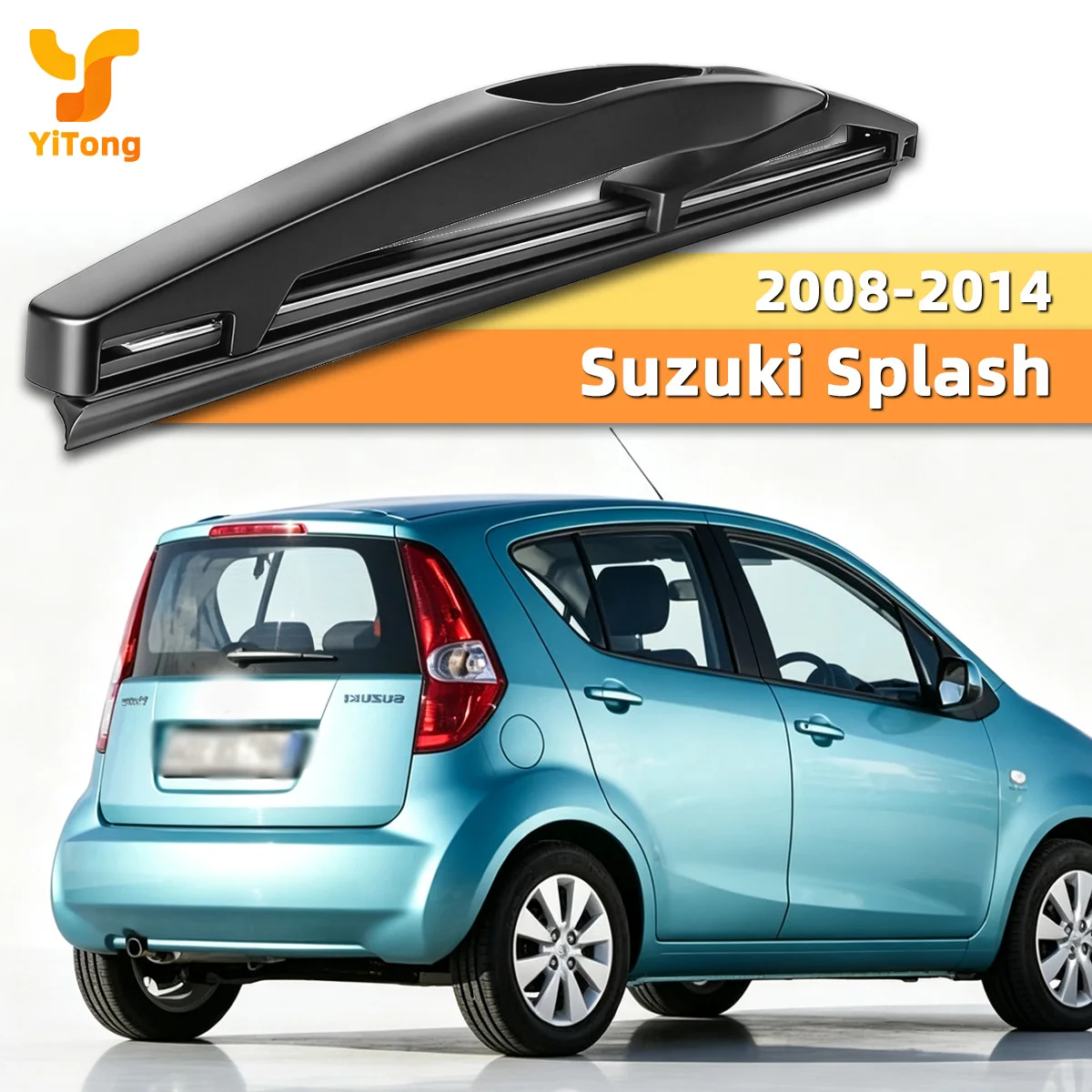 Yitong Is Suitable For Suzuki Splash 2008-2014 The Rear Windshield Wiper Blades Are All Day Silent And Replaceable Auto Parts