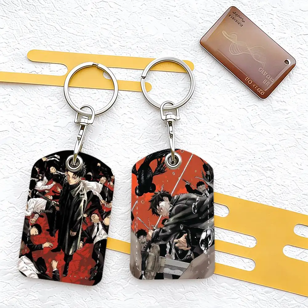 Comic Kagurabachi Card Holder Suitable For Student Bus Subway Bank Gym  and Keychain Loss Prevention
