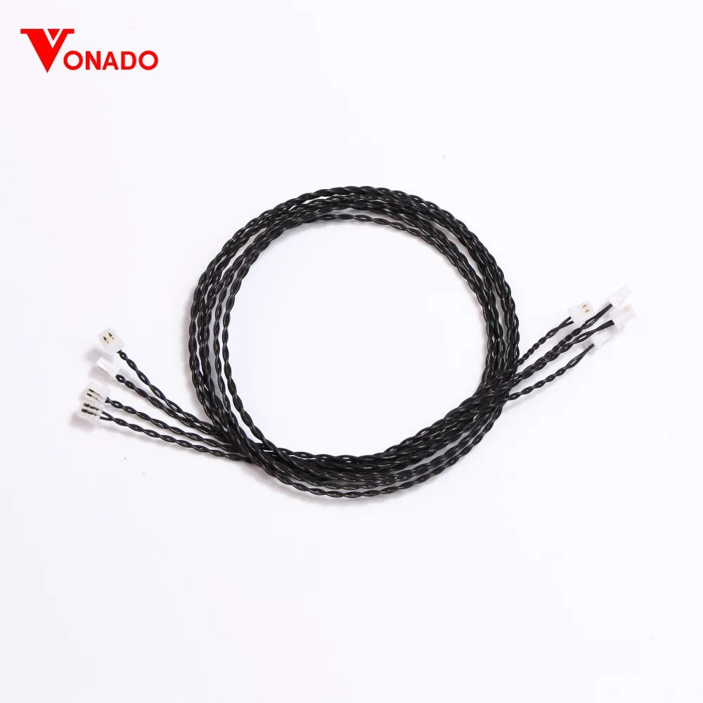 Vonado 0.8 Mm 2 Pin Conecting Cable DIY Accessories For Led Light Kit Compatible With Building Blocks Model