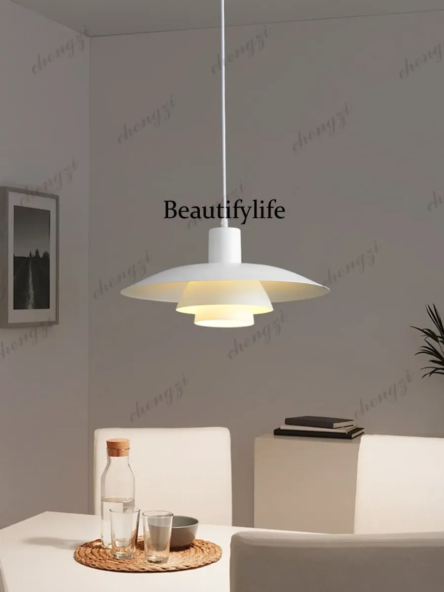 DD182Restaurant chandelier Nordic, modern simplicity, bar lamp medieval homestay bedroom study, dining table lamp