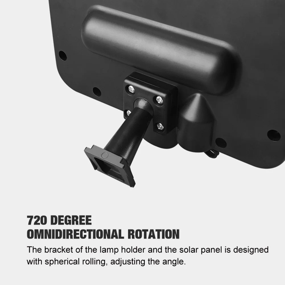 

Solar Sensor Wall Lamp 56 Cob Super Bright Split Black IP65 Waterproof Motion Human Body Sensing Exterior Light