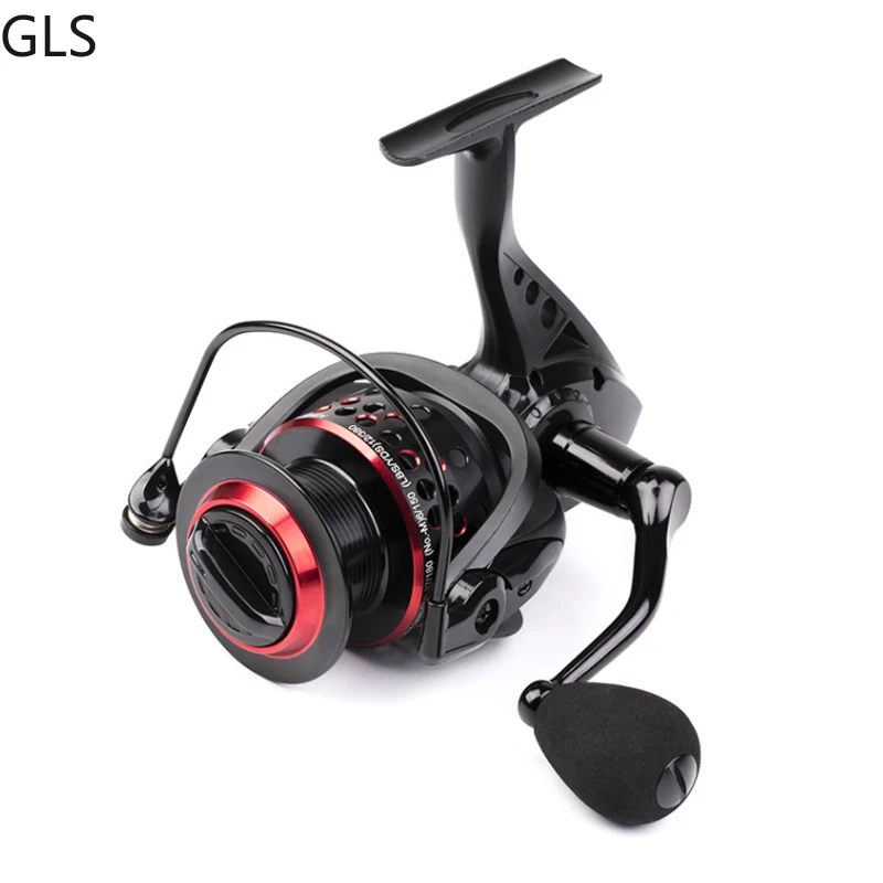 

GLS Brand New Gear Ratio 5.0:1 High Speed Fishing Wheel 7+1BB Sea Bass Lightweight Spinning Fishing Reel Pesca