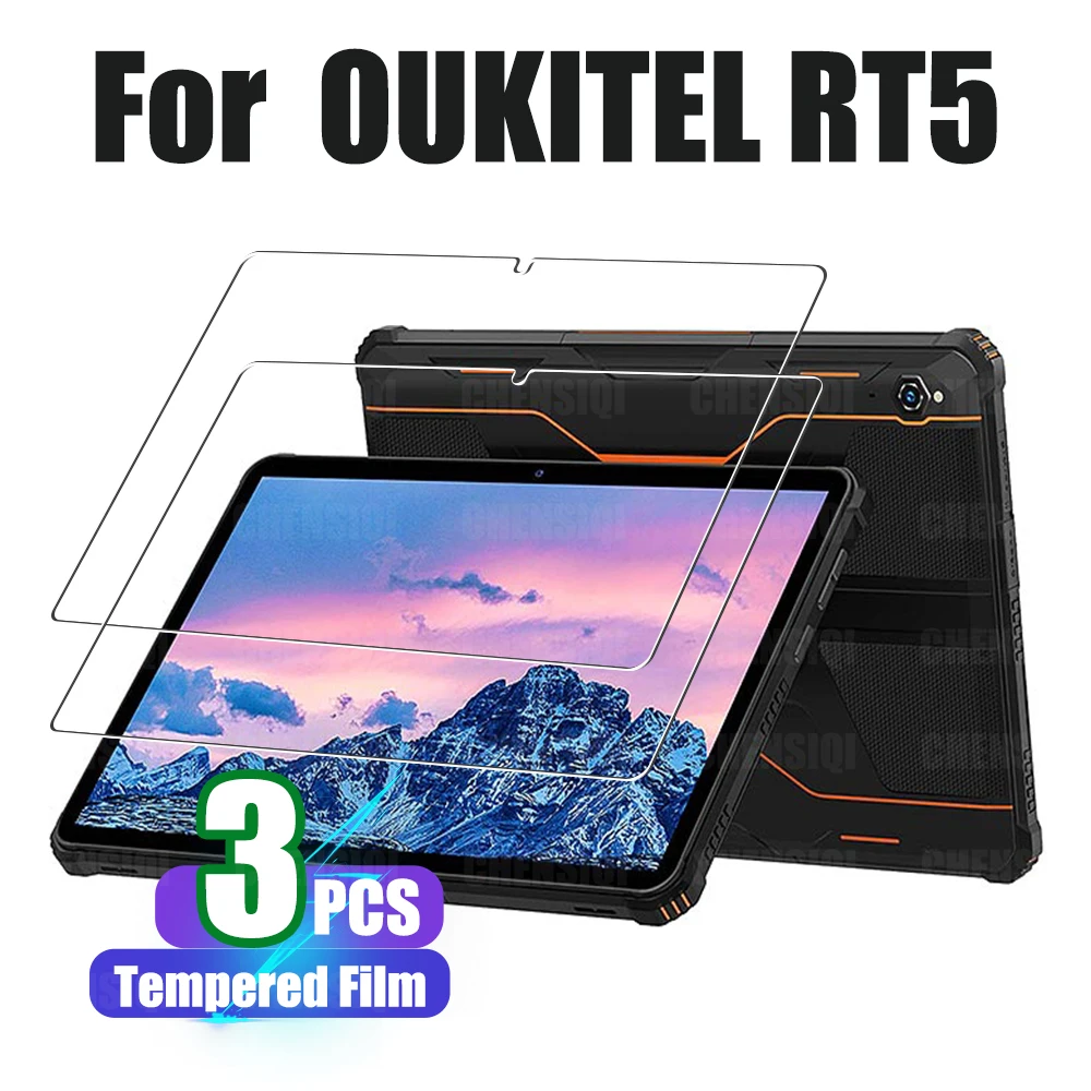 

Screen Protector for Oukitel RT5 (10.1 inch) 2023 Released 9H Hardness Anti-Scratch High Definition Transparent Tempered Film