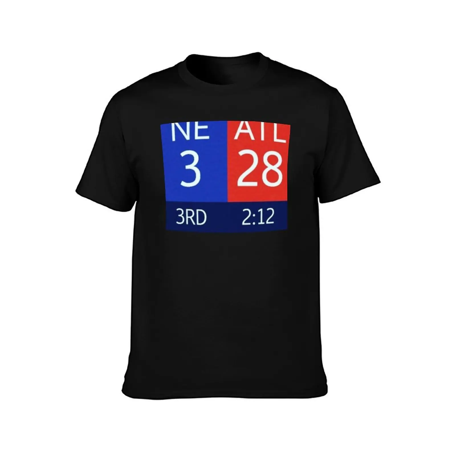 The Falcons 28-3 Lead T-Shirt Thanksgiving Casual Tee T-Shirt