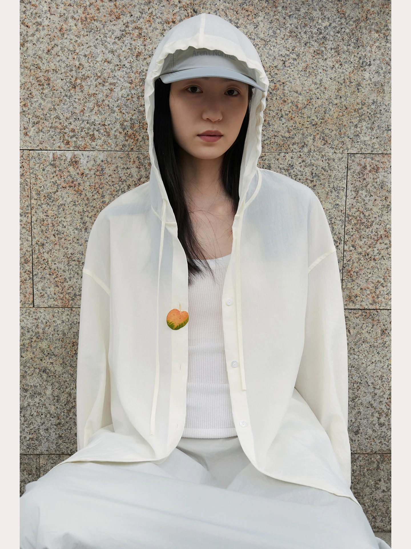 

Seei Women's Casual Loose Fit Long Sve irt Sun Protection Outerwear Lightweight Breathable Lenzing Fiber Coat