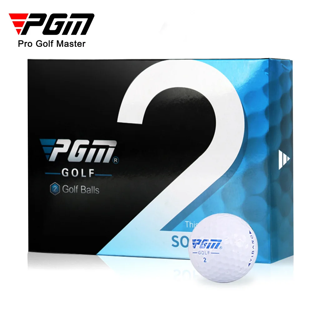 

PGM Original Golf Ball Two Piece Match Ball Gift Box Package Golf Ball Set 12pcs Set Game Use Balls Q022