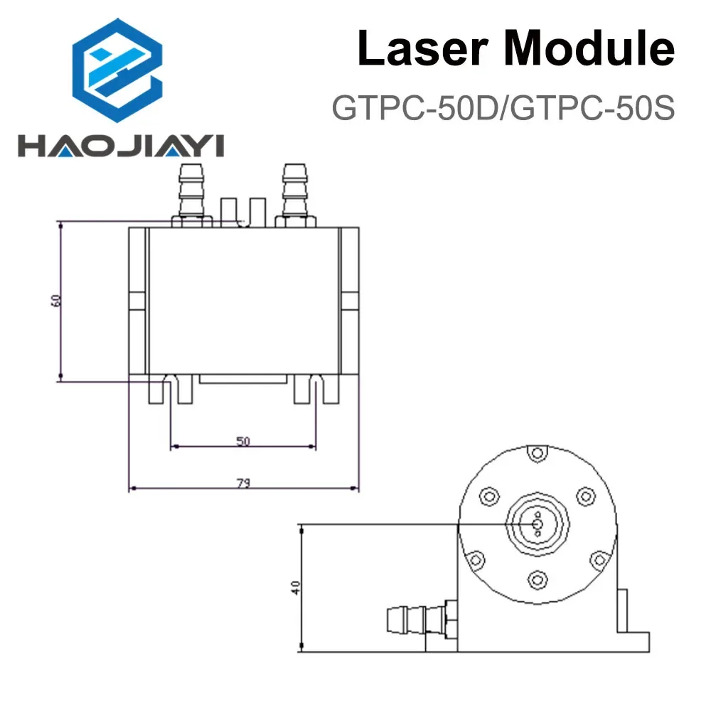 GTPC-50D GTPC-50S YAG Laser Diode Pumped Module 50W for Laser Marking Machine