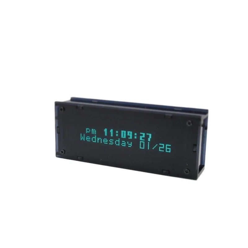 

VFD desktop clock ornament vacuum fluorescent display screen clock VCK