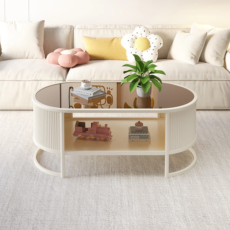 Luxury Modern Korean Storage Coffee Tables Fascinating Premium Coffee Table Minimalist Standing Couchtisch Trendy Furniture